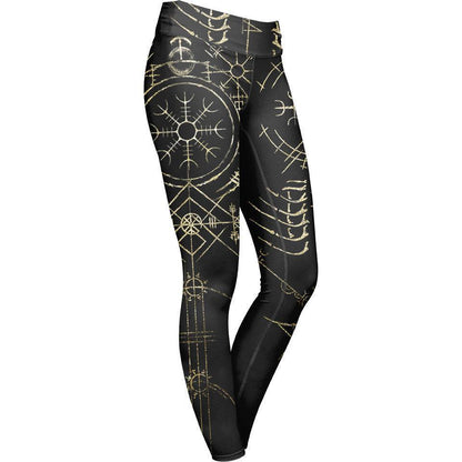 Leggings XS The Stave Leggings - Gold STAVE-GOLD_LEGGING-6PAN_XS