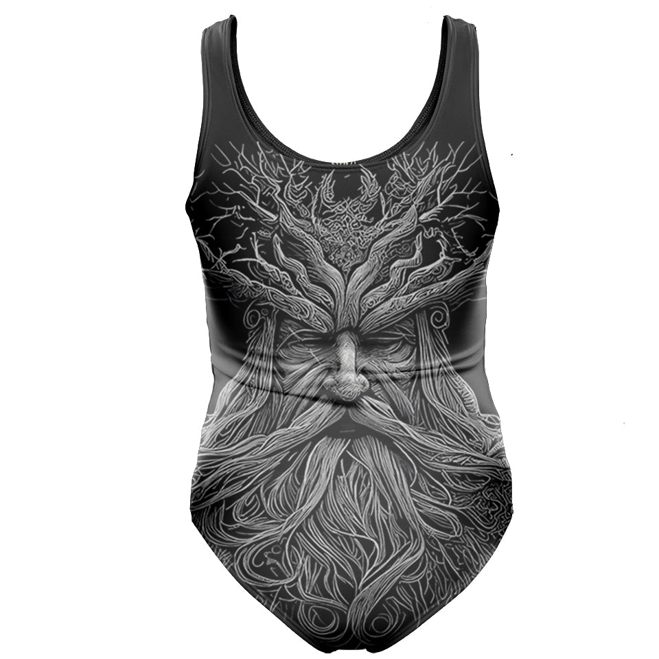 One-Piece Swimsuit Dark Throne Swimsuit