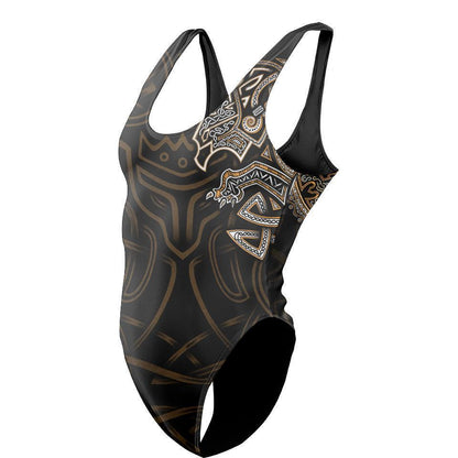 One-Piece Swimsuit S / High Waist-Low Back Griffin Swimsuit GRIFFIN_SWIMSUIT_V2_SM
