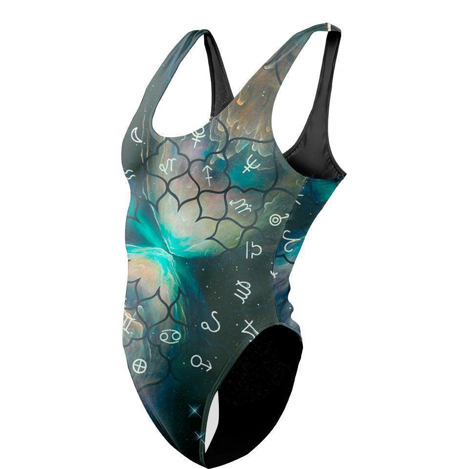 One-Piece Swimsuit S / High Waist-Low Back Nebula Swimsuit NEBULA_SWIMSUIT_V2_SM