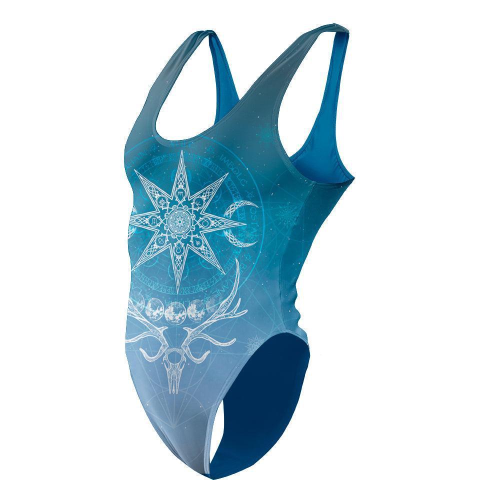 One-Piece Swimsuit S / High Waist-Low Back Yule Swimsuit - Snow Edition YULE_SWIMSUIT_V2_SM