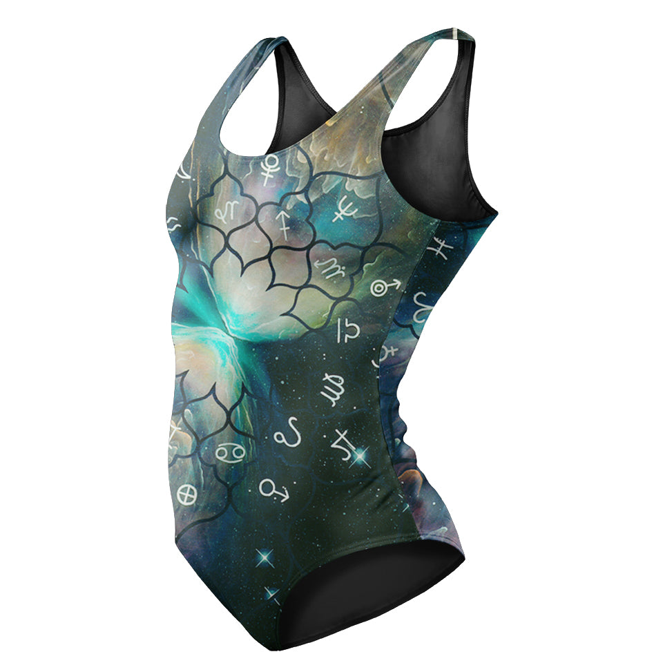 One-Piece Swimsuit S / Original Nebula Swimsuit NEBULA_SWIMSUIT_V1_SM