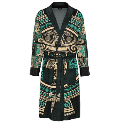Robe SM / Green Jaguar Warrior Robe 259_ROBE_SM_JAGUAR-WARRIOR-YELL&GR