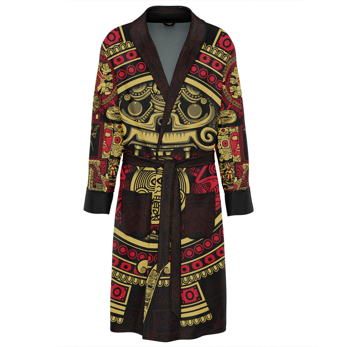 Robe SM / Red Jaguar Warrior Robe 259_ROBE_SM_JAGUAR-WARRIOR-YELL&RED