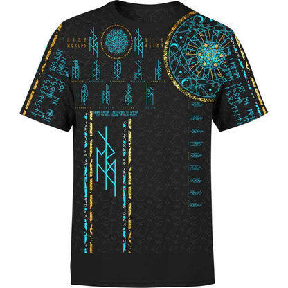 Shirt S Nine Worlds Shirt - Night Edition 7WORLD_T-SHIRT-3.0_SM