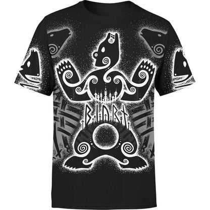 Shirt S Norse Beasts Shirt VIKING-ANIMALS_T-SHIRT-3.0_SM