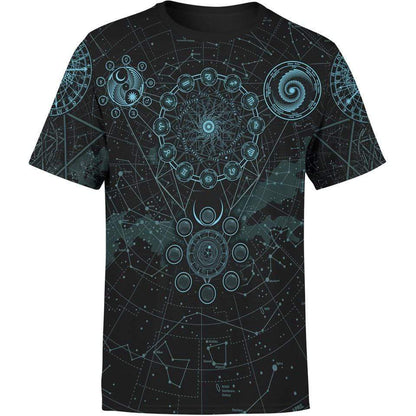 Shirt S / Original Sky Signs Shirt ASTROLOGICAL-BLUE_T-SHIRT-3.0_SM