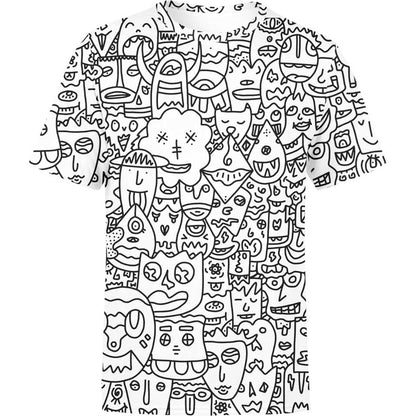 Shirt S / Plain Pretty Done's Doodle Shirt DONE-DOODLE_T-SHIRT-3.0_SM