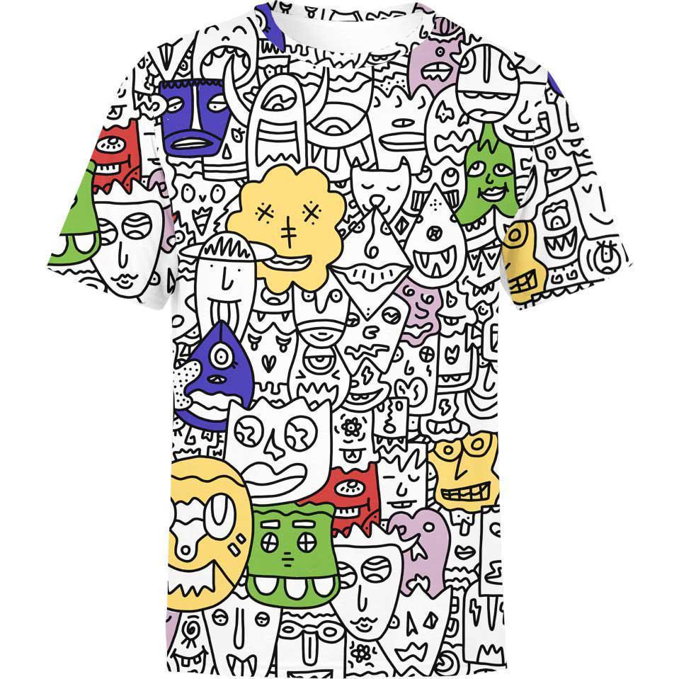 Shirt S / Pop Pretty Done's Doodle Shirt DONE-DOODLE-CL_T-SHIRT-3.0_SM