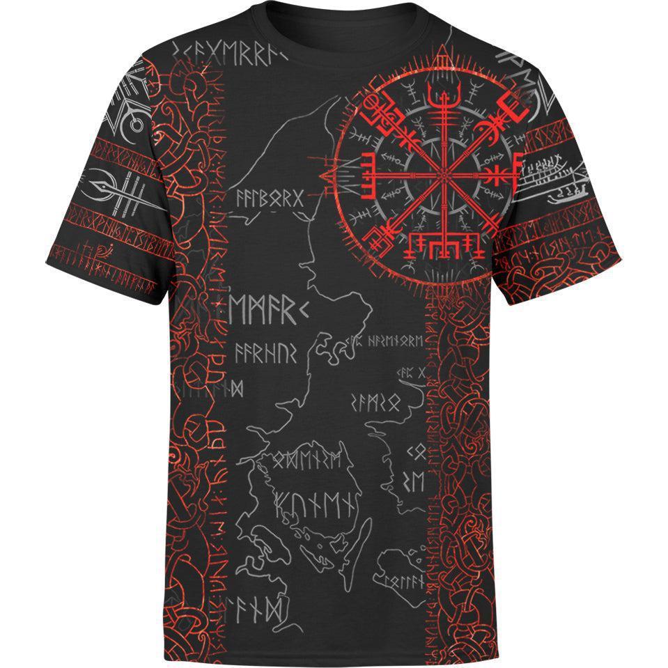 Shirt SM Vegvisir Shirt - Ember Edition VEGVISIR3-T-SHIRT-3.0_SM
