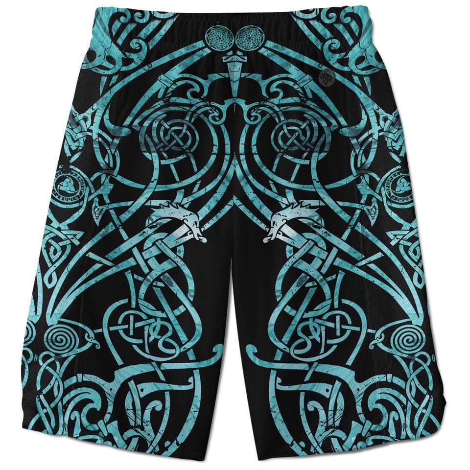 Shorts 28 - XS / Ocean Valkyrie Shorts SHIELD-MAIDEN-BLUE_WEEKEND-SHORT_28