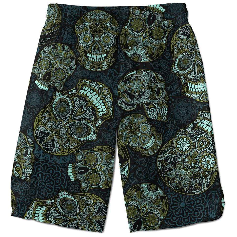 Shorts 28 - XS / Turquoise Day of the Dead Shorts DAYS-OF-THE-DEAD_WEEKEND-SHORT_28