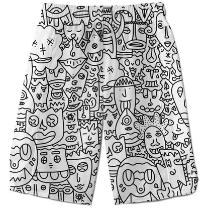 Shorts Pretty Done's Doodle Shorts