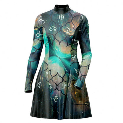 Skater Dress XXS-2 Nebula Skater Dress 535A_LS-MiniDr_XXS_NEBULA