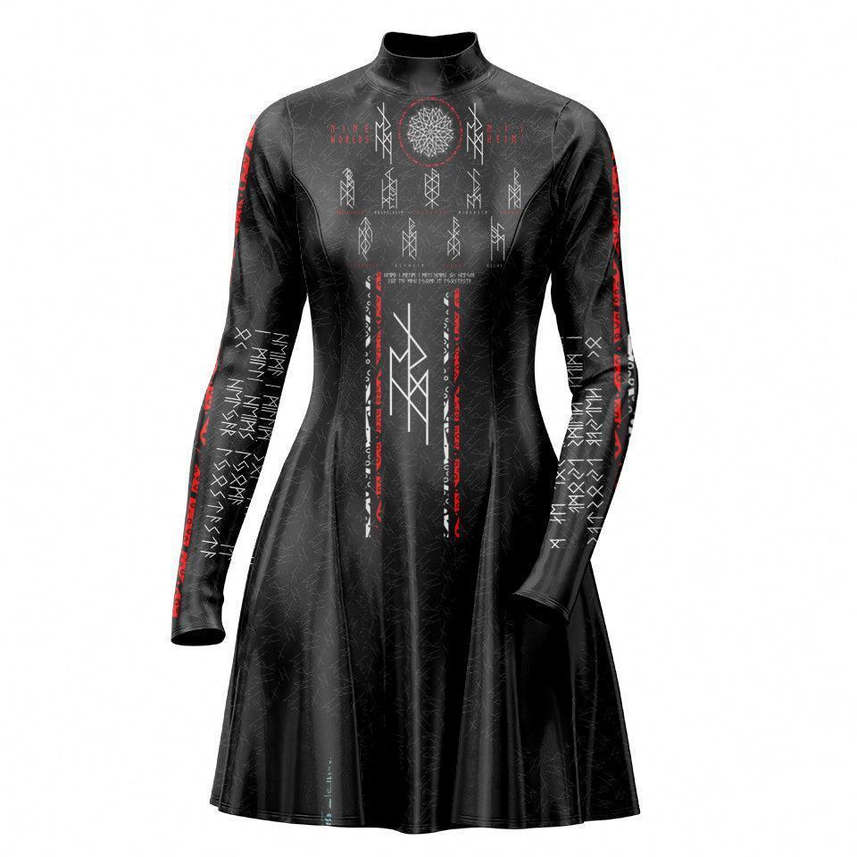 Skater Dress XXS-2 Nine Worlds Skater Dress 535A_LS-MiniDr_XXS_NINE-WORLDS