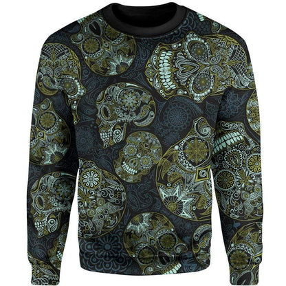 Sweater S Day of the Dead Sweater DAYS-OF-THE-DEAD_SWEATSHIRT-3.0_SM