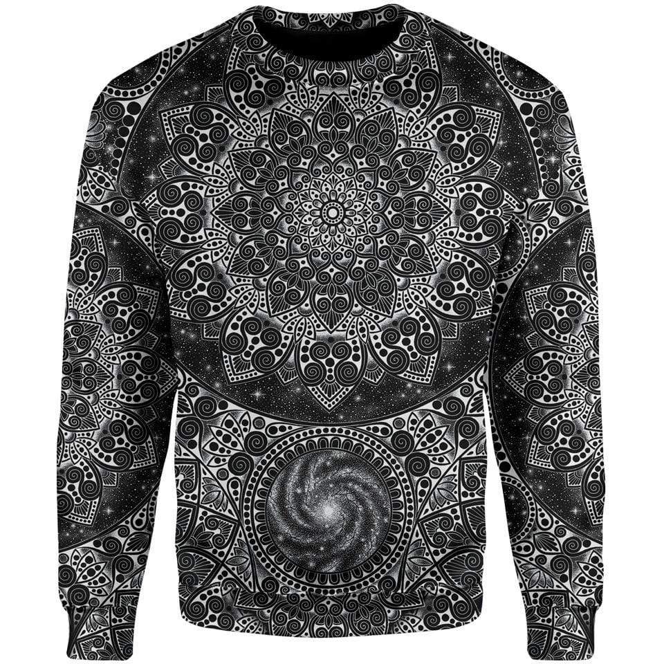 Sweater S / Original Galaxy Mandala Sweater GALAXY-GRAY_SWEATSHIRT-3.0_SM