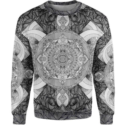 Sweater S / Original Sacred Mandala Sweater SACRED-MANDALA-COLORED_SWEATSHIRT-3.0_SM