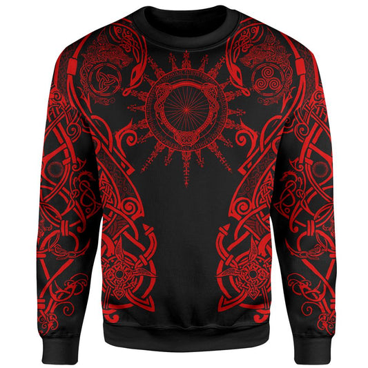 Sweater S / Red Hel Sweater HELA-RED_SWEATSHIRT-3.0_SM