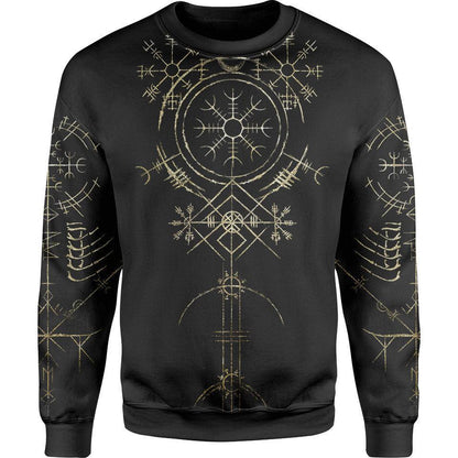 Sweater S The Stave Sweater - Gold STAVE-GOLD_SWEATSHIRT-3.0_SM