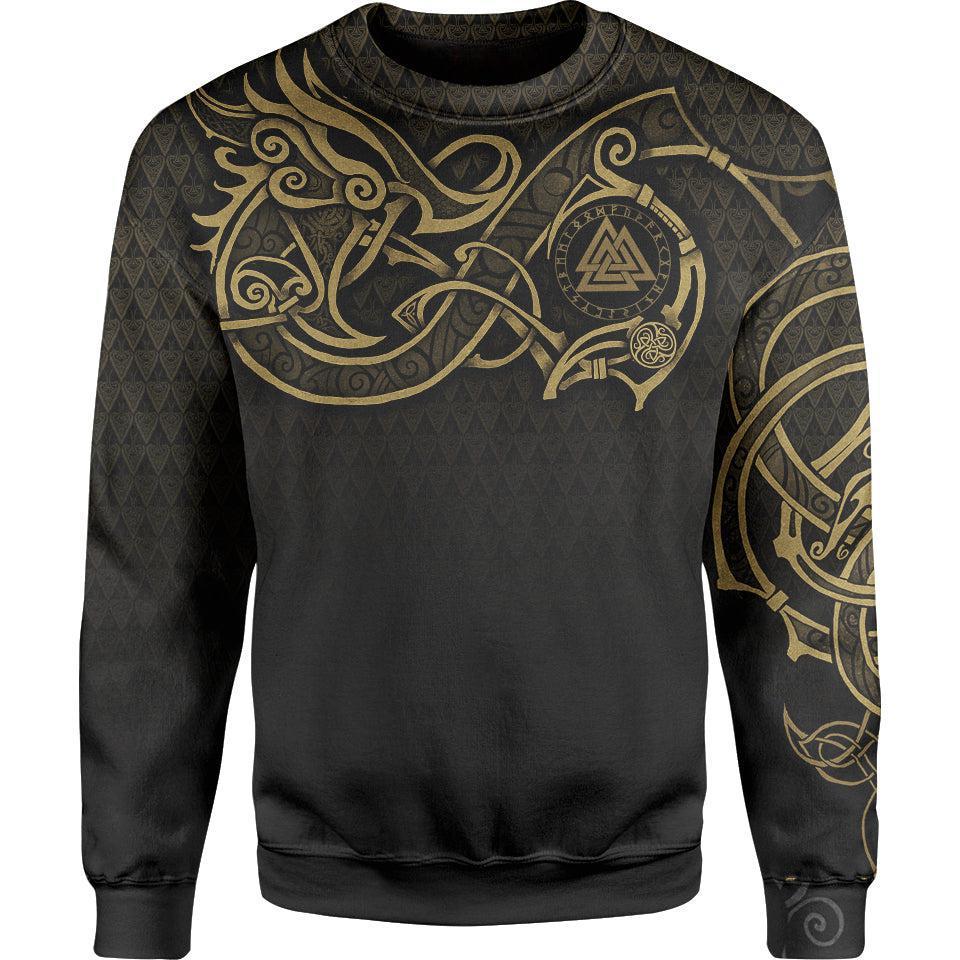 Sweater S Valknut Sweater VALKNUT_SWEATSHIRT-3.0_SM