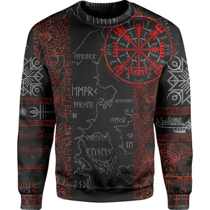 Sweater SM Vegvisir Sweater - Ember Edition VEGVISIR3_SWEATSHIRT-3.0_SM