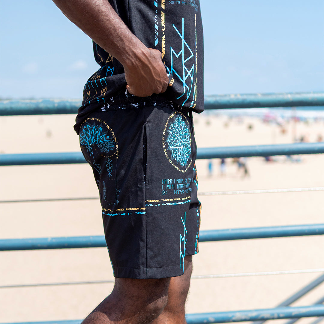 Swim Trunks Nine Worlds Swim Trunks - Night Edition
