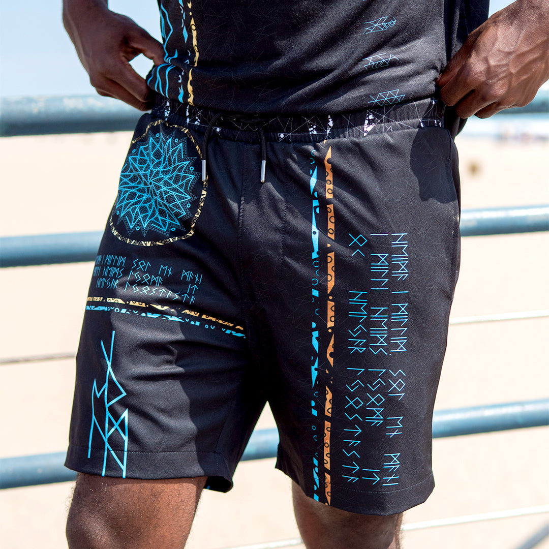 Swim Trunks Nine Worlds Swim Trunks - Night Edition