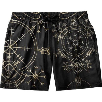 Swim Trunks SM The Stave Swim Trunks - Gold 311_SwimTrunks_SM_STAVE-GOLD