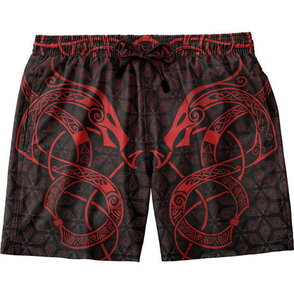 Swim Trunks SM World Serpent Swim Trunks - Limited 311_SwimTrunks_SM_SERPENT-RED