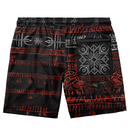 Swim Trunks Vegvisir Swim Trunks - Ember Edition