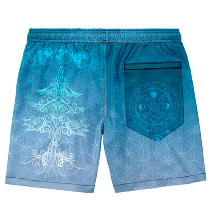 Swim Trunks Yule Swim Trunks - Snow Edition