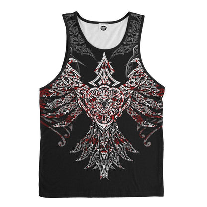 Tank S Huginn Tank - Limited HUGGIN-BLOODY_UNISEX-TANK-TOP_SM