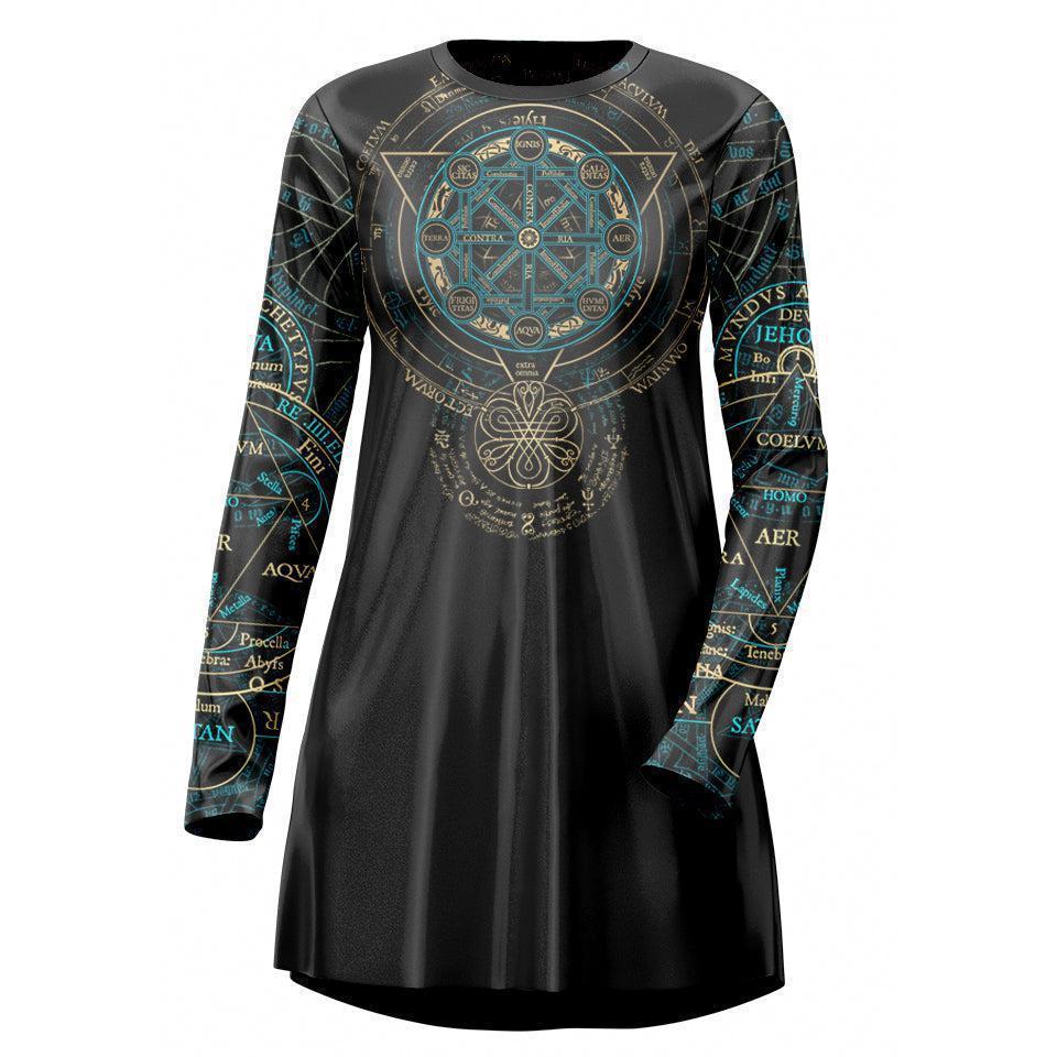 Tee Dress 2XS Harmony Tee Dress - Limited 525_LS-SwingDr_XXS_HARMONY-GOLD