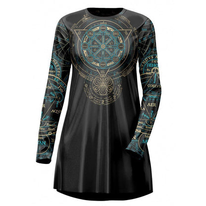 Tee Dress 2XS Harmony Tee Dress - Limited 525_LS-SwingDr_XXS_HARMONY-GOLD