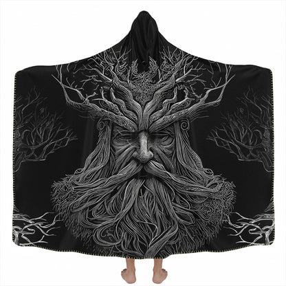 Dark Throne Hooded Blanket