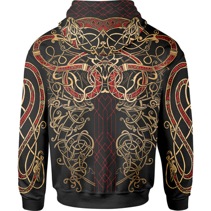 Zip-Hoodie Loki Zip Hoodie - Fire Edition