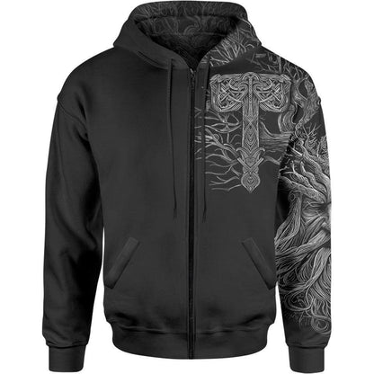 Zip-Hoodie S Dark Throne Zip Hoodie THRONE_ZIP-HOODIE-2.0_SM