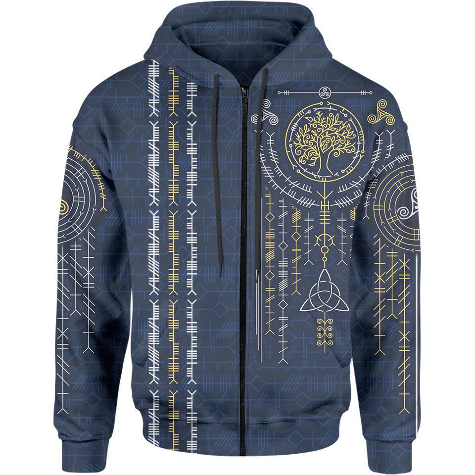 Zip-Hoodie S Ogham Zip Hoodie OGHAM_ZIP-HOODIE-2.0_SM