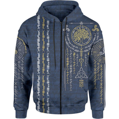 Zip-Hoodie S Ogham Zip Hoodie OGHAM_ZIP-HOODIE-2.0_SM