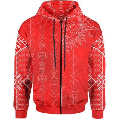 Zip-Hoodie S Sol Zip Hoodie SOL-RED_ZIP-HOODIE-2.0_SM